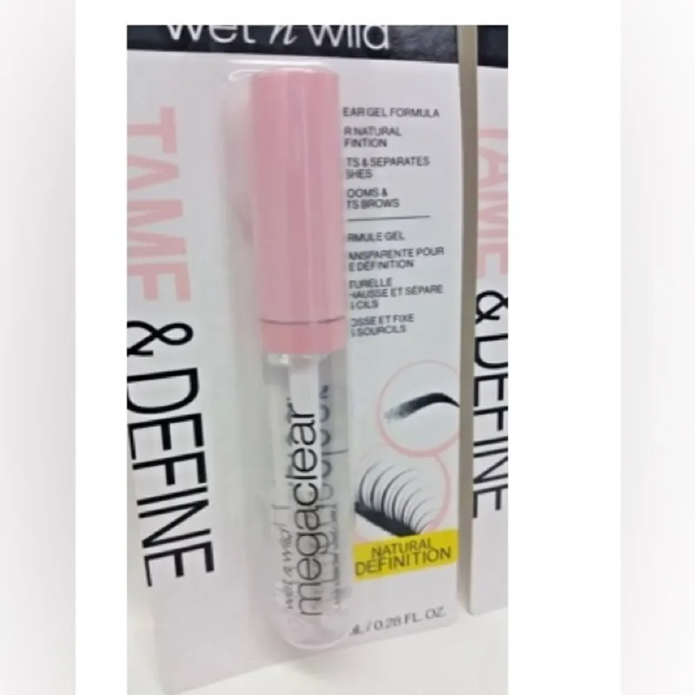 🎊 2x Wet n Wild Megaclear Lash & Brow Clear Transparent Gel Formula Mascara 9ml💥